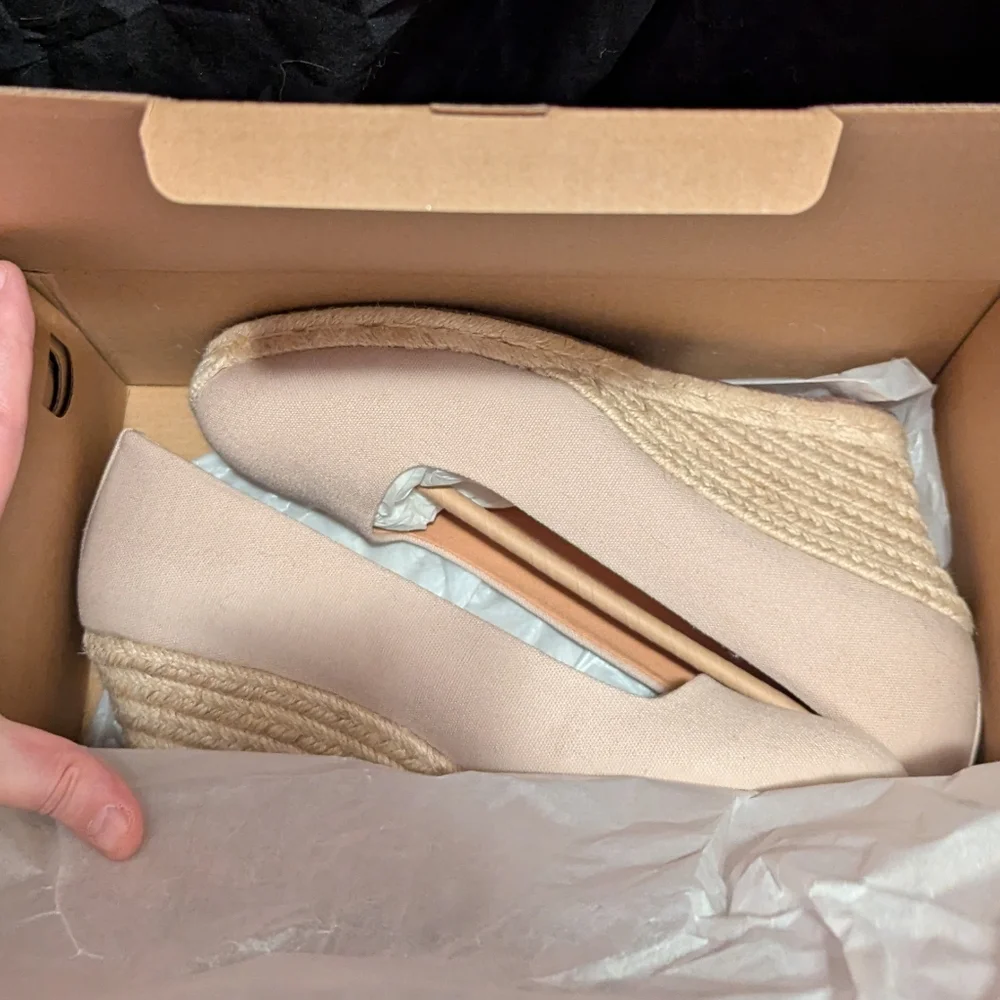 J. Crew Women's Tan Espadrille Wedges